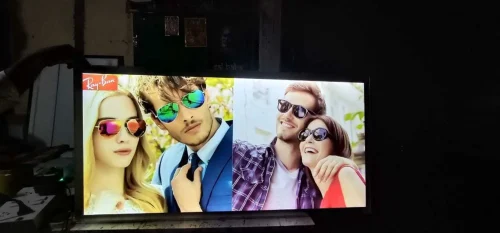 Rectangle led clip on frame
