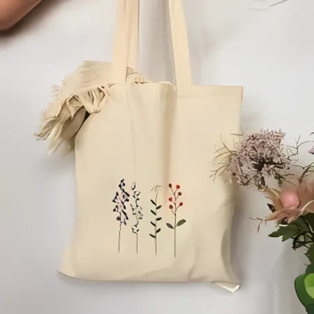 Customized printing on Tote Bags 